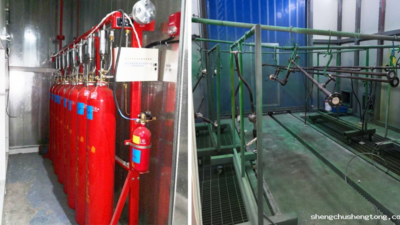 喷涂生产线消防灭火系统